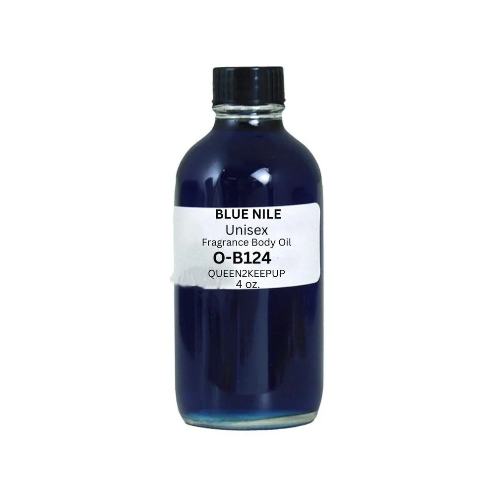 Blue Nile Unisex Body Oil Fresh Floral Clean Fragrance Scent 4 oz